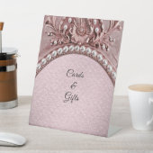 Pink Flower Tabletop Signs 台座サイン (インサイチュ)