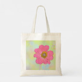 Pink Flower Tote Bag トートバッグ (裏面)