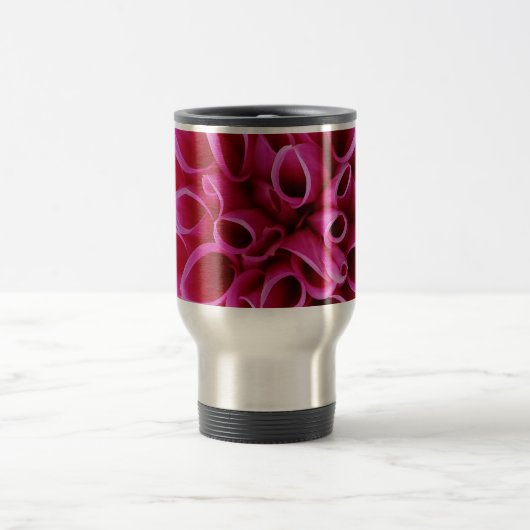 Pink Flower Travel Mug  トラベルマグ (中央)
