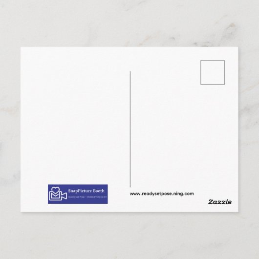 PINK FLOWERS #1 ポストカード (裏面)