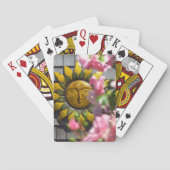 Pink Flowers and Sun - Martha's Vineyard トランプ (裏面)