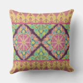 Pink flowers in the Garden クッション (裏面)