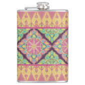 Pink flowers in the Garden フラスク (正面)