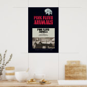 Pink Floyd 1977 Animals US Promo Poster Print 1 ポスター (キッチン)
