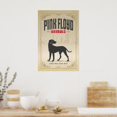 Pink Floyd, Dog, Original Print Design (Officially ポスター (キッチン)