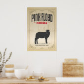 Pink Floyd, Sheep, Original Print Design ポスター (キッチン)