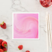Pink Fluid Pour Ombre スタンダードカクテルナプキン (インサイチュ)