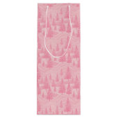 Pink Forest Christmas ワインギフトバッグ (裏面)