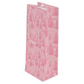 Pink Forest Christmas ワインギフトバッグ (裏面アングル)