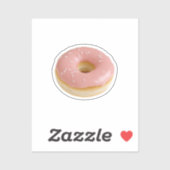 Pink Frosted Donut with Sprinkles シール (シート)