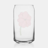 Pink Full Flower ガラス缶 (裏面)