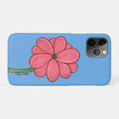 Pink Full Flower Case-Mate iPhoneケース (裏面(横))