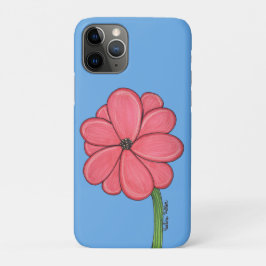 Pink Full Flower iPhone 11 Proケース
