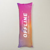 Pink Gamer Offline, Sleeping ボディピロー (裏面 (縦))