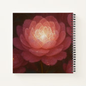 Pink Garden Fairies Hardcover Spiral Notebook ノートブック (裏面)