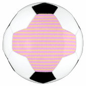 Pink Geometric  サッカーボール (正面)