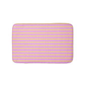 Pink Geometric  バスマット (正面)