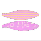 Pink Geometric  ミニバスケットボール (パネル)