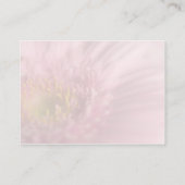 Pink Gerbera ・ゲストシーティングミニカード プレイスカード (裏面)
