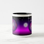 Pink Gift Mug世界ですばらしい叔母さん ツートーンマグカップ (中央)