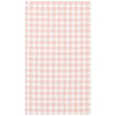 Pink Gingham Cotton Tablecloth  テーブルクロス (正面)