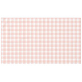 Pink Gingham Cotton Tablecloth  テーブルクロス (正面(横))