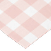 Pink Gingham Cotton Tablecloth  テーブルクロス (アングル)
