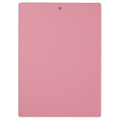 Pink Gingham Floral Pattern – Retro Cute Flower  クリップボード (裏面)