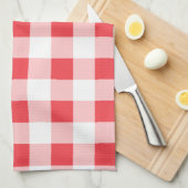 Pink Gingham Kitchen Towel  キッチンタオル (四つ折り)