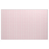 Pink Gingham Pattern Girly Check Plaid Checkered ファブリック (ヤード)