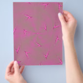 Pink Ginseng Man Bulk Scrapbook Paper Pages チラシ (手)