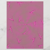 Pink Ginseng Man Scrapbook Paper 2-Sided Page (裏面)