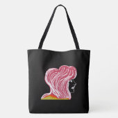 Pink Girl トートバッグ (裏面)