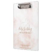 Pink girly Body sculpting contouring spa クリップボード (左)