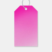 Pink Glitter Balloon 3rd Birthday for Girls ギフトタグ (裏面)