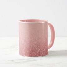 Pink Glitter Combo Mug