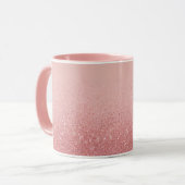 Pink Glitter Combo Mug  マグカップ (正面左)