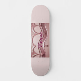 Pink Glitter Name Emma Skateboard スケートボード