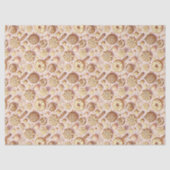 Pink Gold Christmas Pattern#12 ID1009 Wrapping 薄葉紙 (正面)