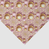 Pink Gold Christmas Pattern#31 ID1009 薄葉紙 (詳細)