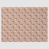 Pink Gold Christmas Pattern#31 ID1009 薄葉紙 (正面)