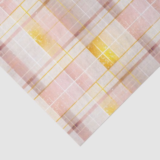 Pink Gold Christmas Pattern#7 ID1009 薄葉紙 (詳細)