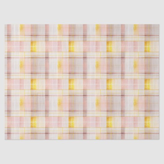 Pink Gold Christmas Pattern#7 ID1009 薄葉紙 (正面)