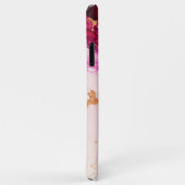 pink gold marble glitter personalized name  Case-Mate iPhoneケース (裏面/右)
