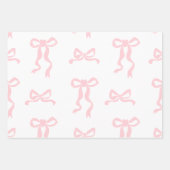 Pink Goldendoodle Wrapping Paper ラッピングペーパーシート (正面3)