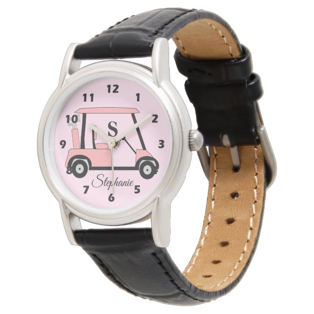Pink Golf Buggy Watch 腕時計 (アングル)
