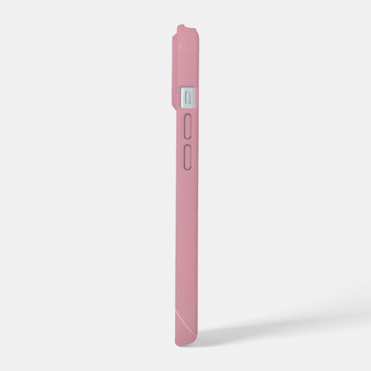 Pink Gradient Phone Case - Soft Abstract Minimal iPhone 15ケース (左側面)