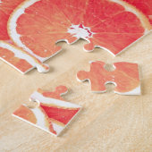 Pink grapefruit slices ジグソーパズル (側面)