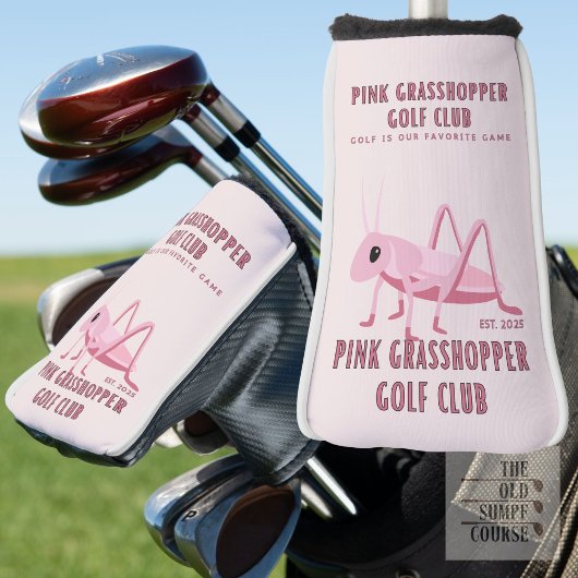 Pink Grasshopper Golf Club ゴルフヘッドカバー