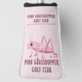 Pink Grasshopper Golf Club ゴルフヘッドカバー (回転90)